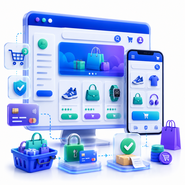 Icon for E-Commerce Solutions